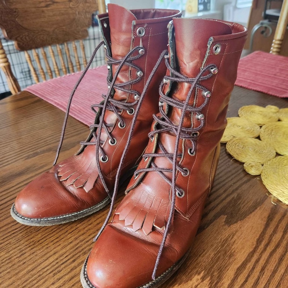 Justin Classic Roper Shoes - Picture 2 of 7